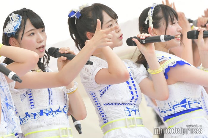 山内瑞葵、西川怜、久保怜音/AKB48フレッシュ選抜「TOKYO IDOL FESTIVAL 2018」(C)モデルプレス
