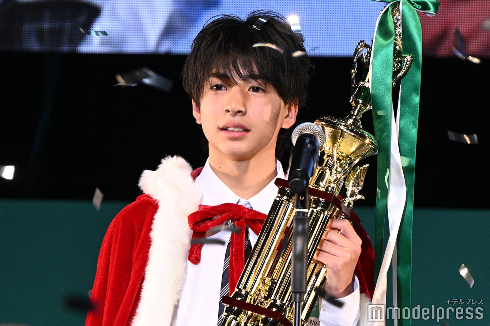 園山弥凪都くん（C）モデルプレス「男子中学生ミスターコン2025」ファイナル審査より（C）モデルプレス