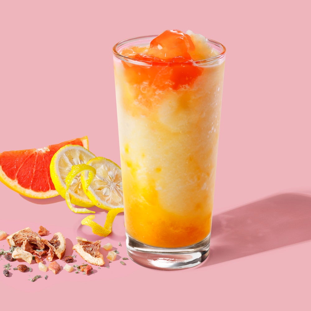 ゆず & シトラス ラベンダー セージ ティー フラペチーノ／画像提供：スターバックス コーヒー ジャパン