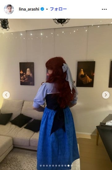 嵐莉菜 Instagramより