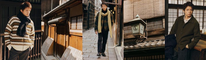 岸優太「BANANA REPUBLIC HOLIDAY 2025」(提供写真)