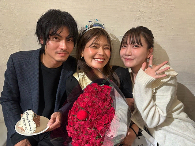 あいのり・桃＆はんにゃ川島の元妻、クロ40歳誕生会での"公開プロポーズ"に感動「幸せ者すぎる」