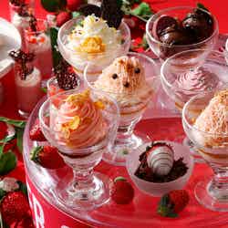 クレイジーストロベリー スイーツブッフェ/提供画像