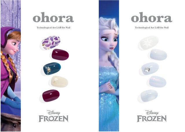 ohoraのアナと雪の女王コラボ