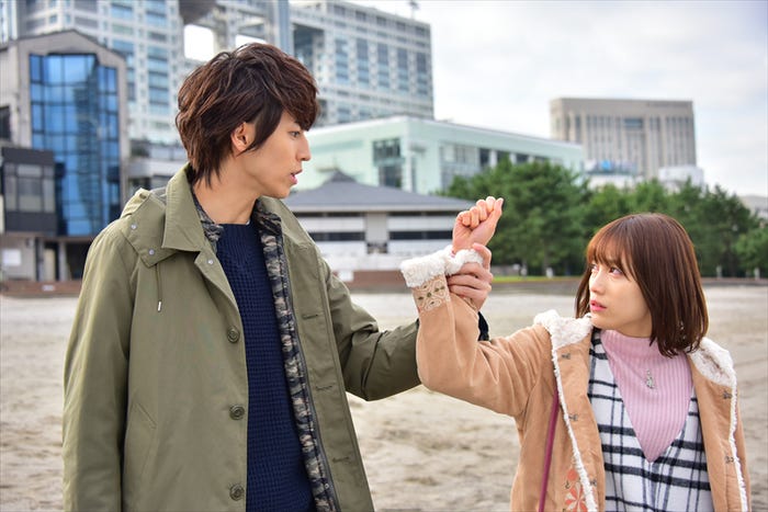 松尾太陽、中村ゆりか(C)杉山美和子/小学館(Sho-Comiフラワーコミックス)フジテレビジョン・エイベックス通信放送