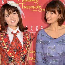 等身大フィギュアと大島優子