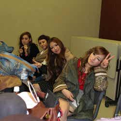 (左から)大江佳恋さん、村上紫保さん、佐竹菜奈さん、高園あずささん