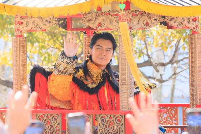 福山雅治/長崎ランタンフェスティバルより(提供写真)