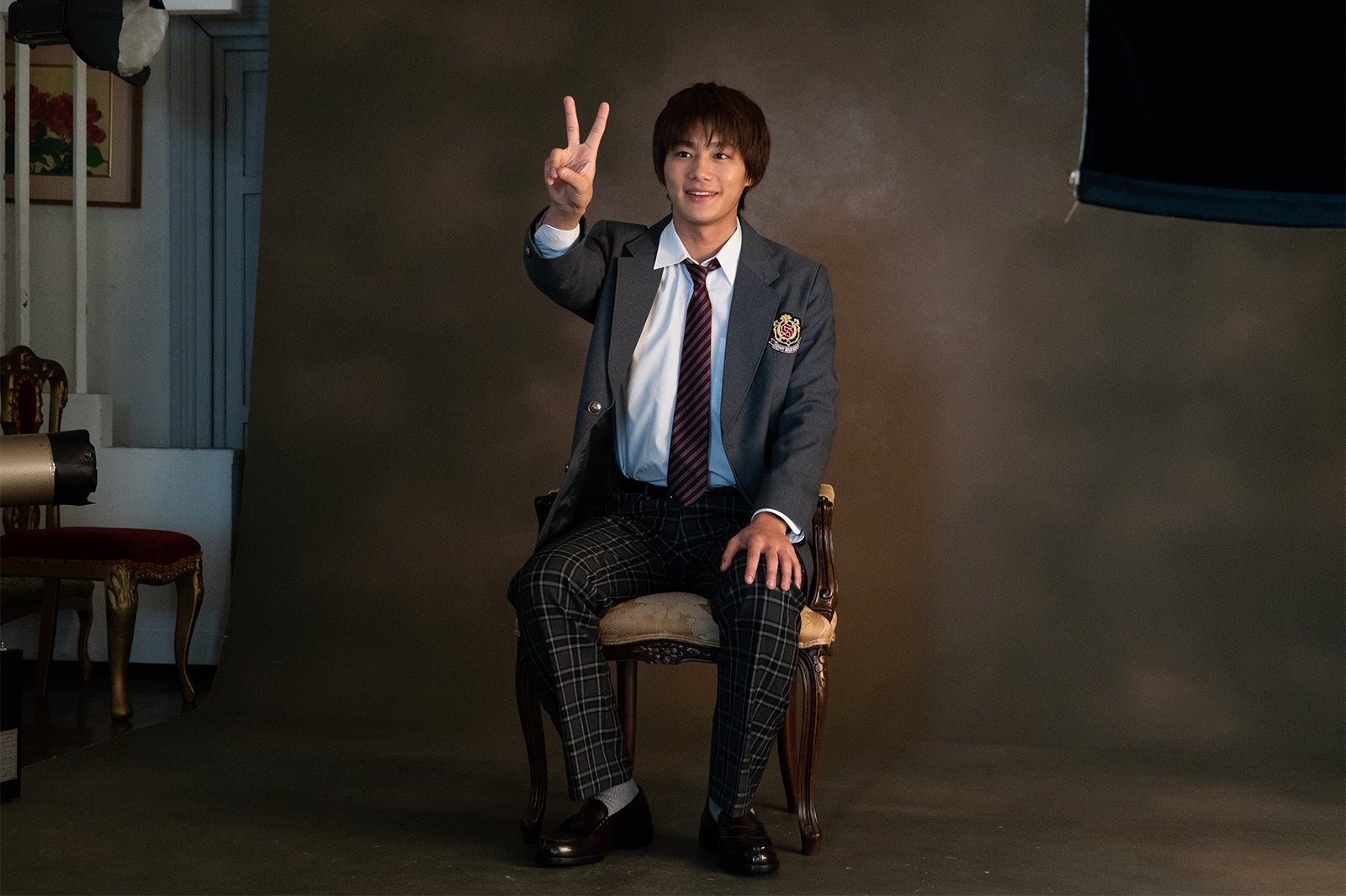 野村周平／「僕の初恋をキミに捧ぐ」第1話より（C）テレビ朝日