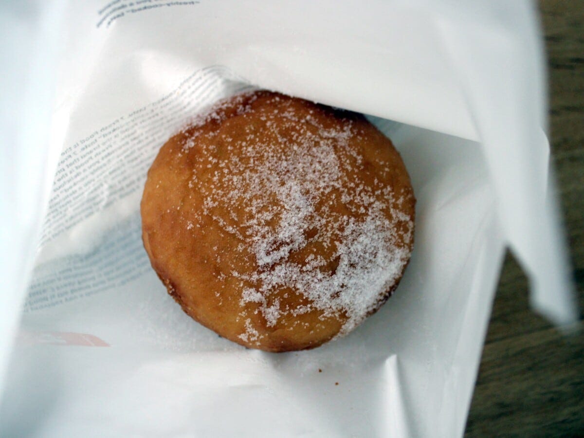 砂糖がまんべんなくつけば完成！