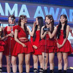 Favorite New Artist_NMIXX「2022 MAMA AWARDS」 （C）CJ ENM Co., Ltd, All Rights Reserved