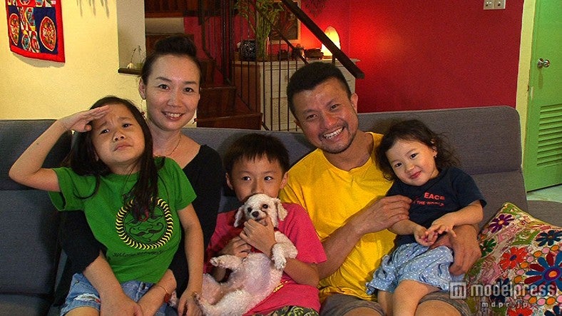 順子さん・チョンさん一家／画像提供：毎日放送