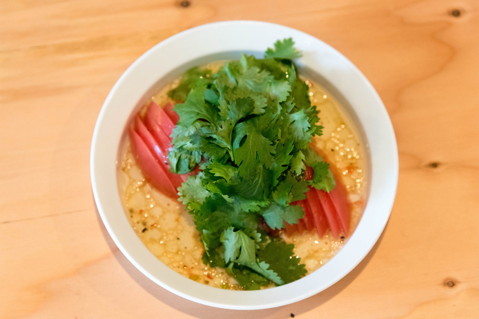 OTOGI川﨑さんのパクチートマト／画像提供：STAND BY ME