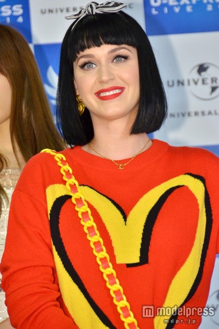 ケイティ・ペリー／写真は出演前のプレス発表会