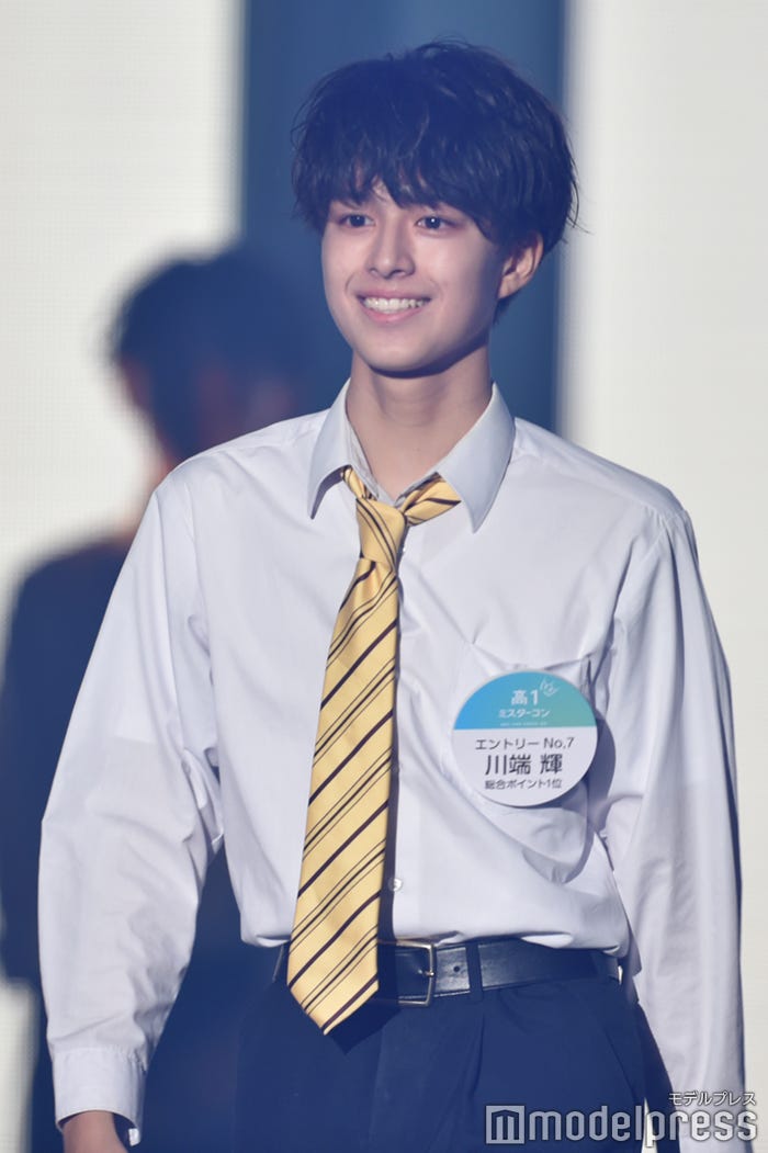 川端輝くん「男子高生ミスターコン2023」ステージの様子 (C)モデルプレス
