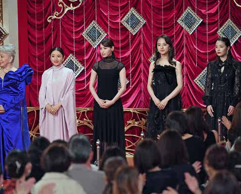 石原さとみ・広瀬すず・清原果耶・西野七瀬ら、ドレスアップで豪華集結<第45回日本アカデミー賞>