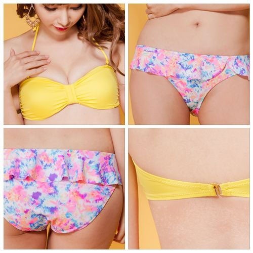 タイダイバンドゥー2点セットビキニ「LipCrown」3,980円（税込）／画像提供：Kirara