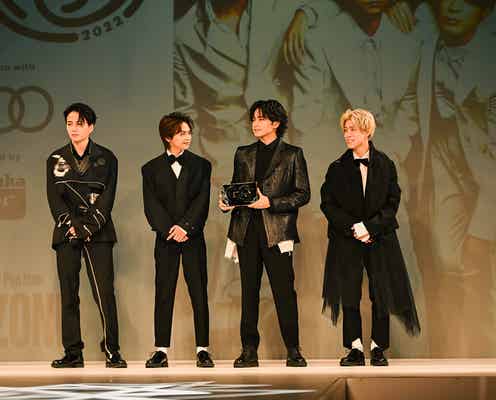 Sexy Zone「僕たちの歩み方に間違いはなかった」授賞式盛り上げる「セクシーサンキュー!」<GQ MEN OF THE YEAR 2022>