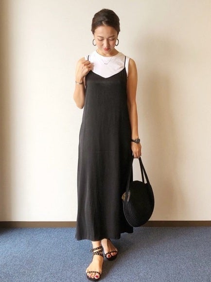Gu ユニクロ 夏コーデが一気にサマ見え キャミワンピ が超使えておしゃれ モデルプレス Gu ユニクロ 夏コーデが一気にサマ見え キャミワンピ が超使えておしゃれ モデルプレス