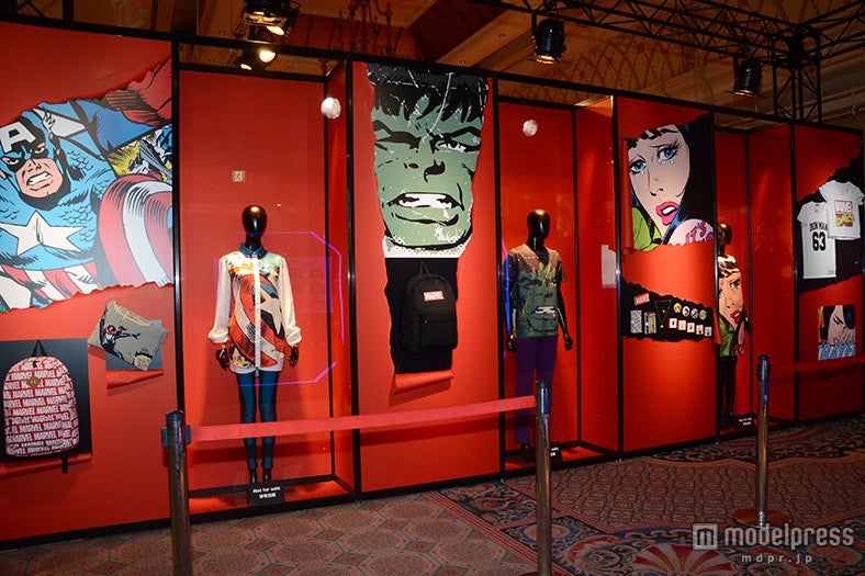 「マーベル・スペシャルブース」／女子マーベルアイテム／「D23 Expo Japan 2015」