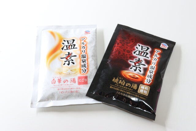 ダイソーのアース製薬の温素の入浴剤