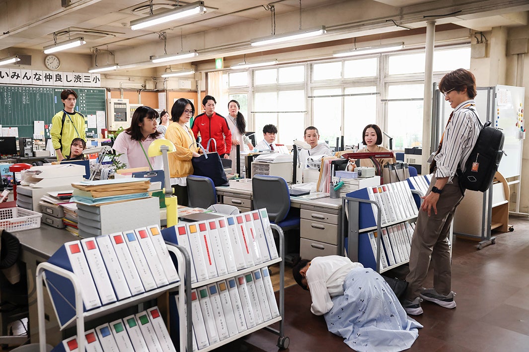 山中柔太朗、上白石萌音、向井康二（C）TBS