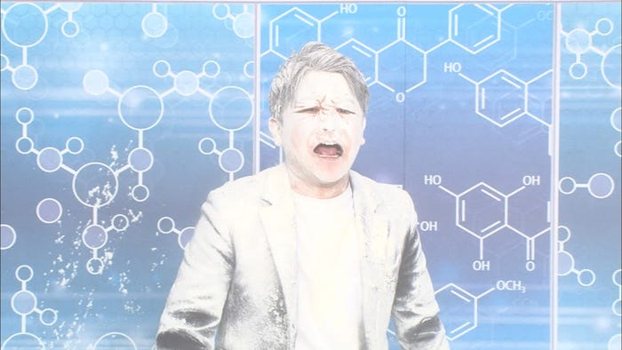 千鳥ノブを汚す(写真提供:テレビ朝日)