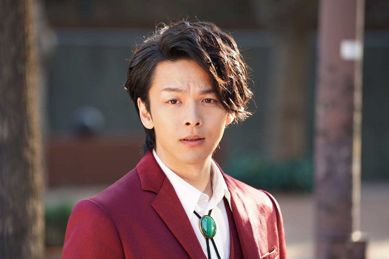 中村倫也／「美食探偵 明智五郎」第1話より（C）日本テレビ