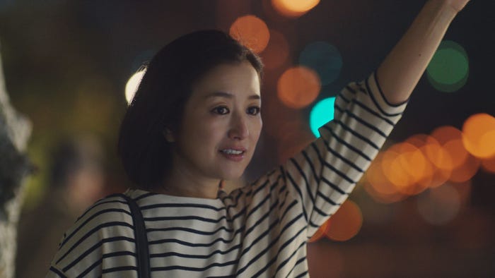 鈴木京香/「タクシー」篇(提供画像)