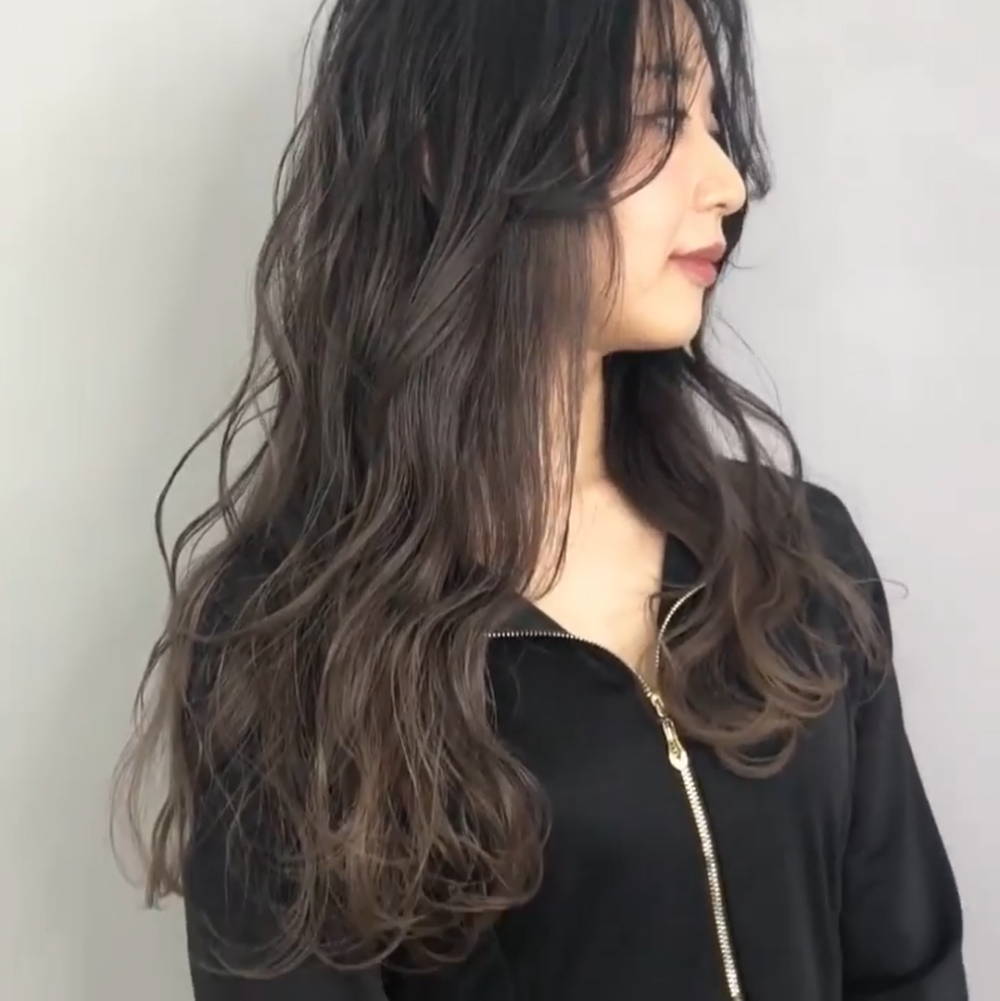 ゆったり巻きで大人っぽく