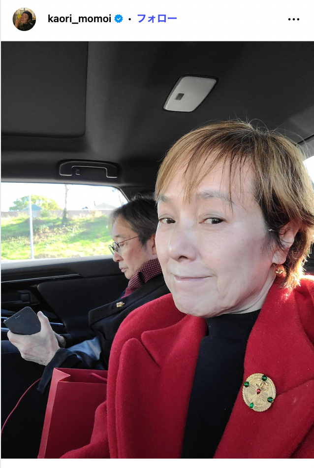 桃井かおりInstagramより