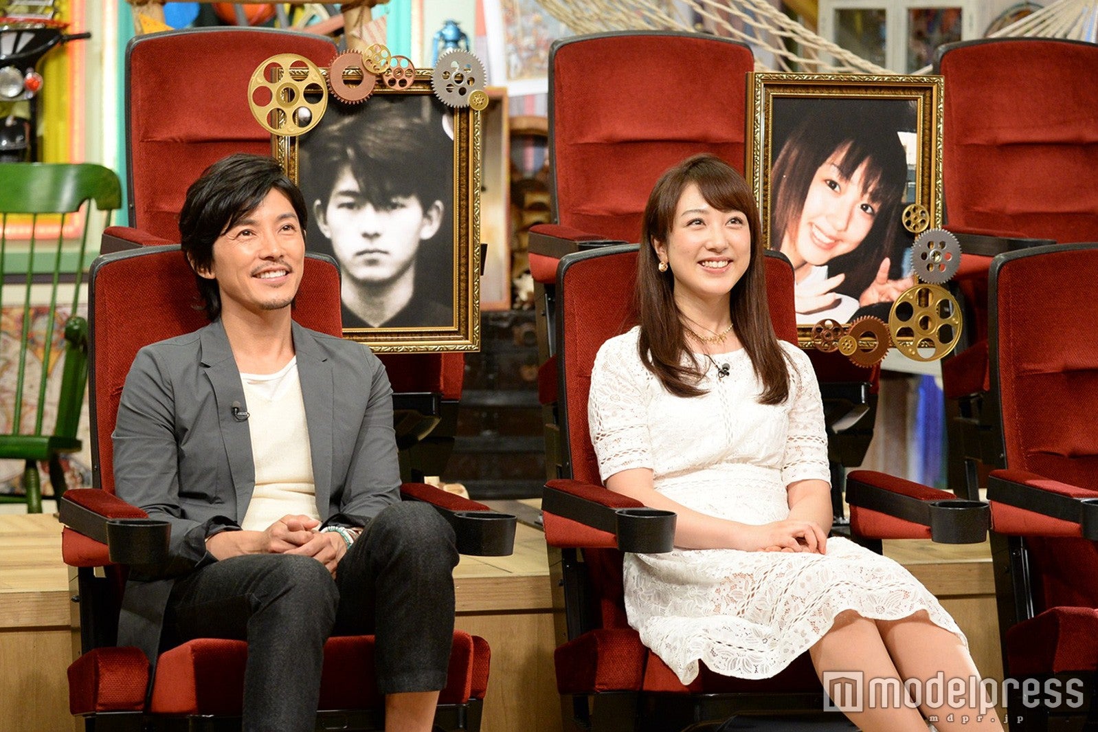 藤木直人、川田裕美（C）テレビ朝日