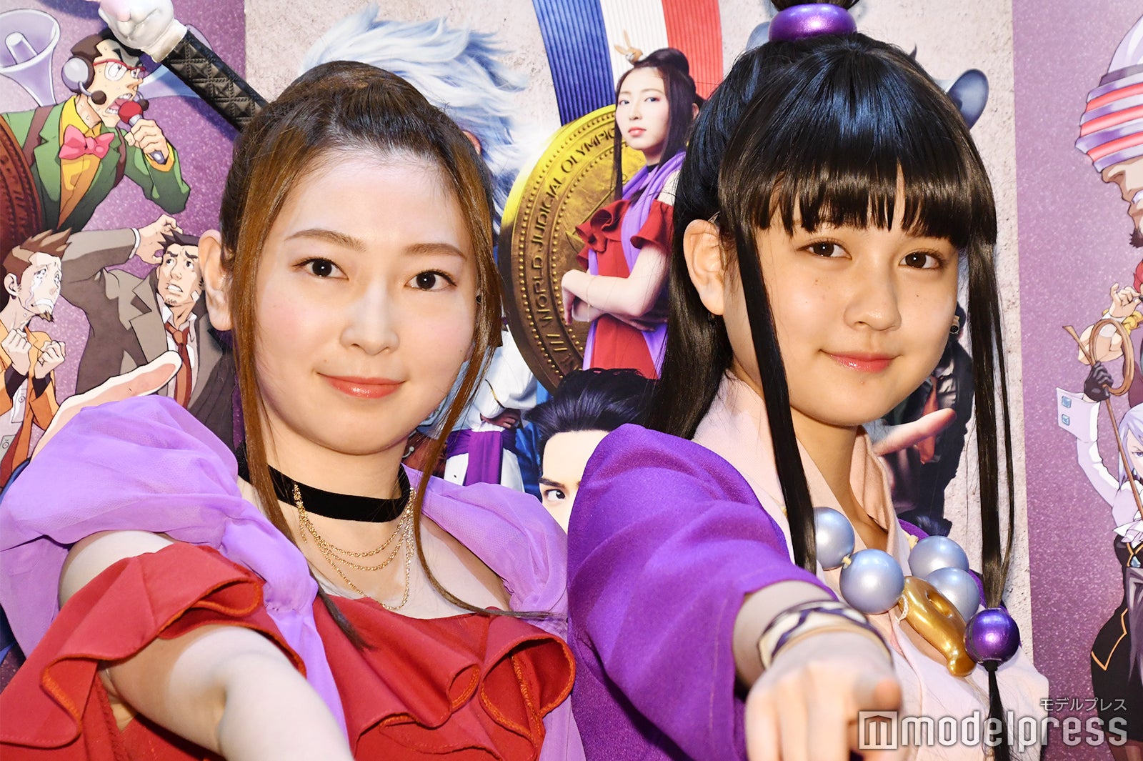 大矢真那、中村麗乃 （C）モデルプレス