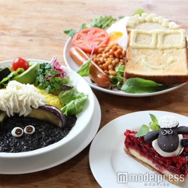 トッピングのクッキーはショーンそっくり（C）Aardman2016