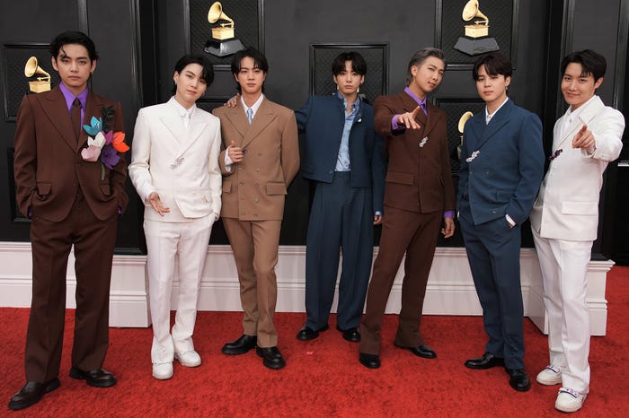 BTS/Photo by Getty Images