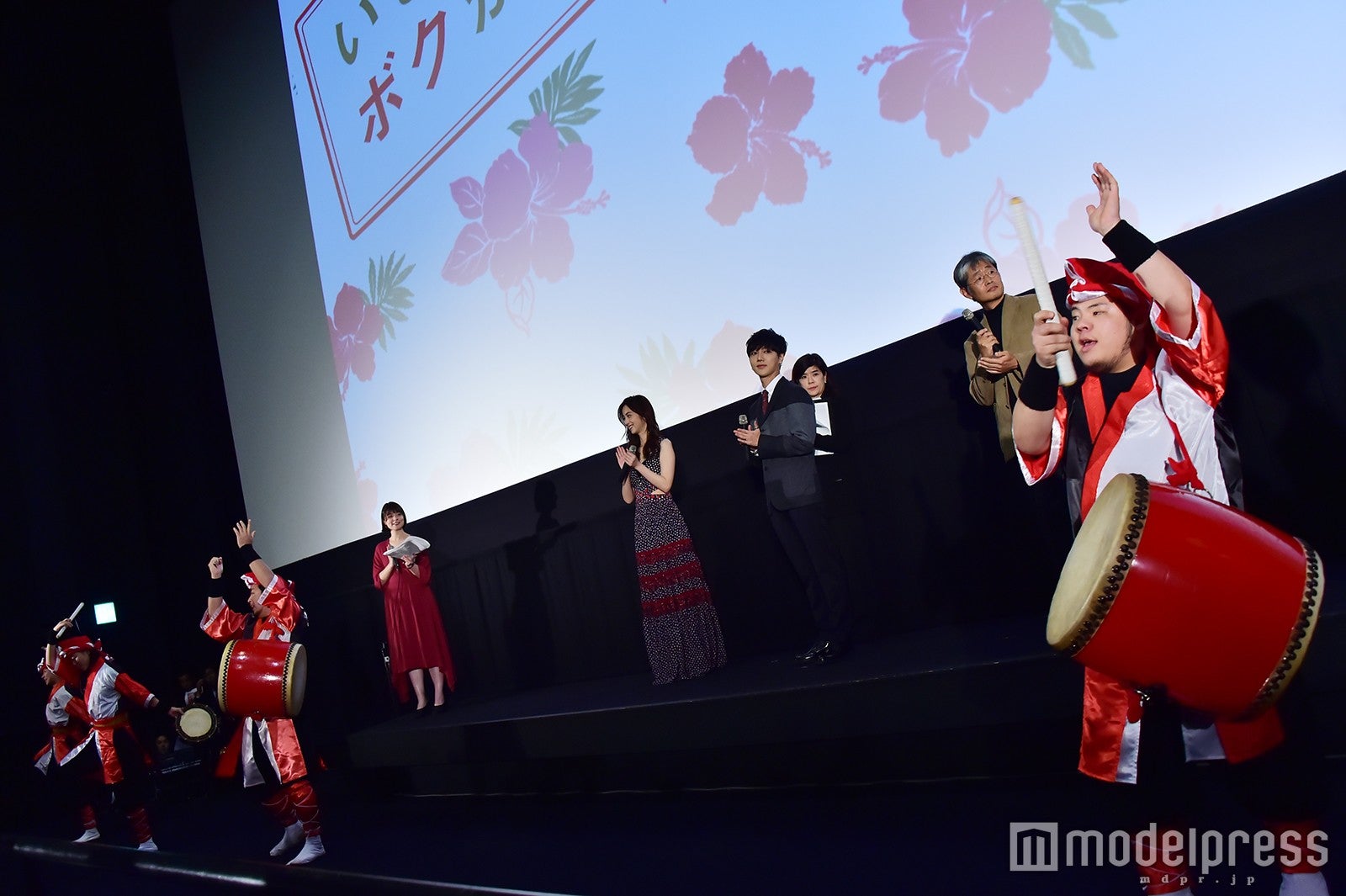 舞台挨拶の様子 （C）モデルプレス