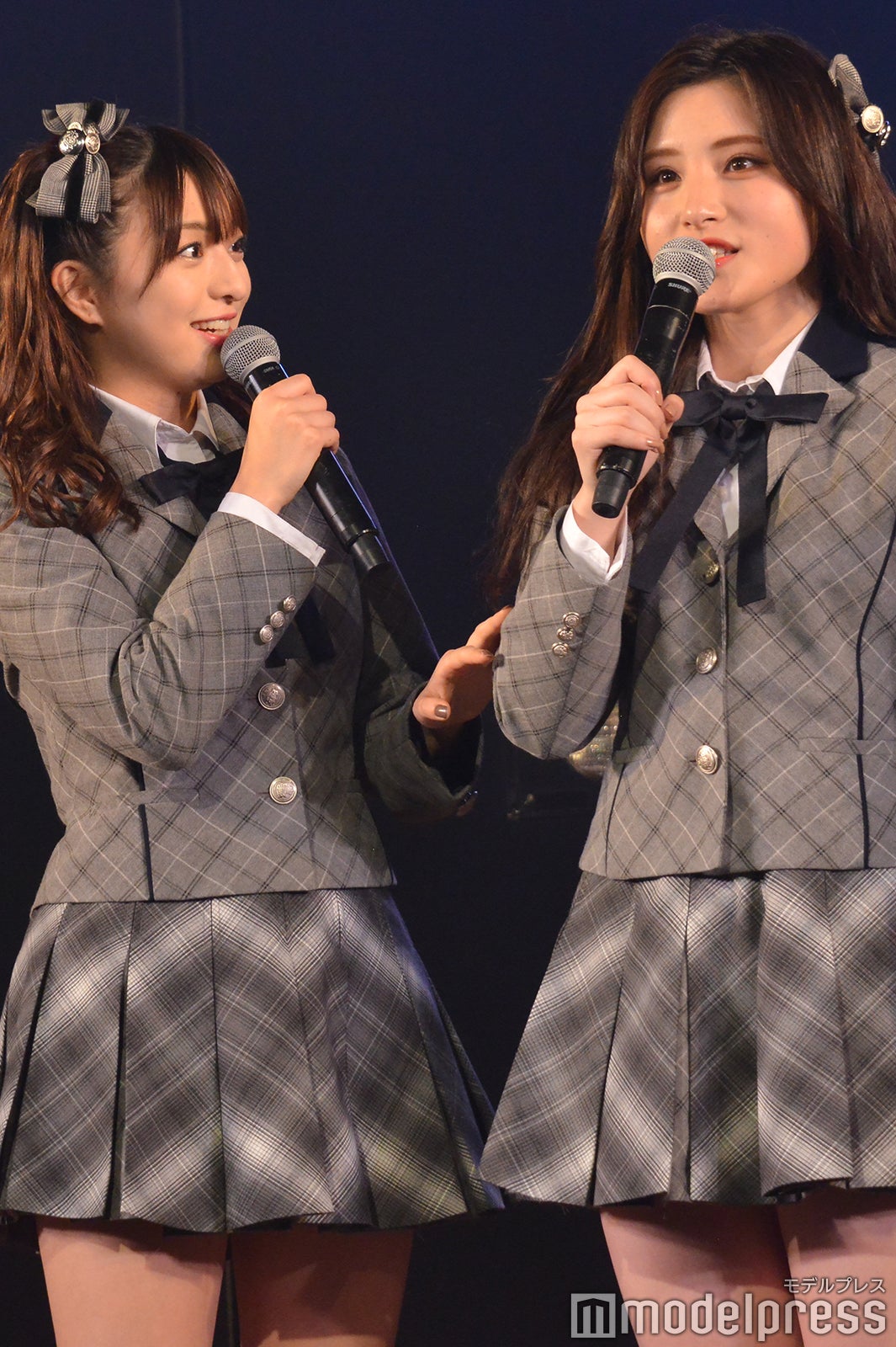 佐藤七海、谷川聖／AKB48チーム8「その雫は、未来へと繋がる虹になる。」公演 （C）モデルプレス