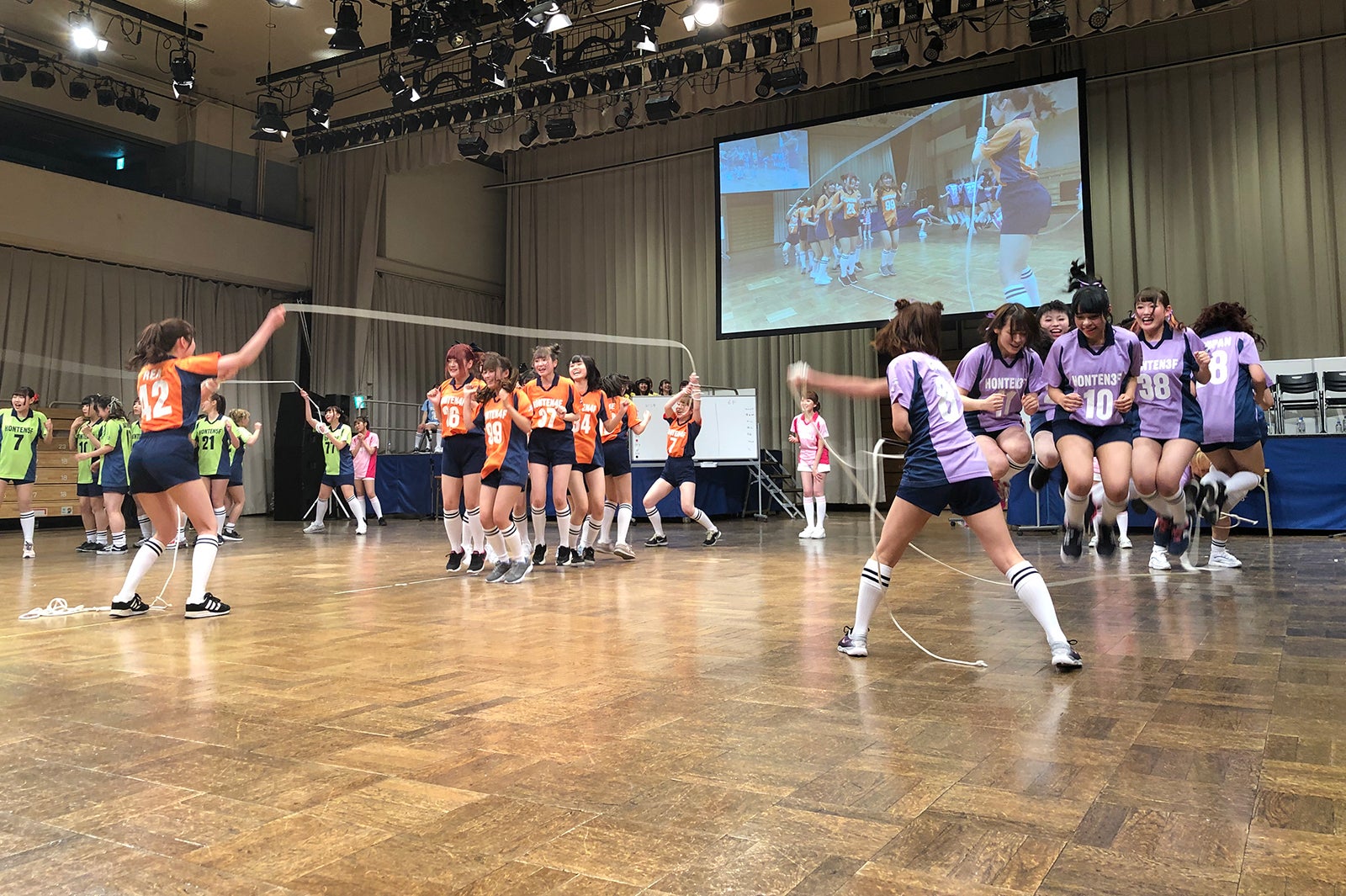 運動会の模様 （提供写真）