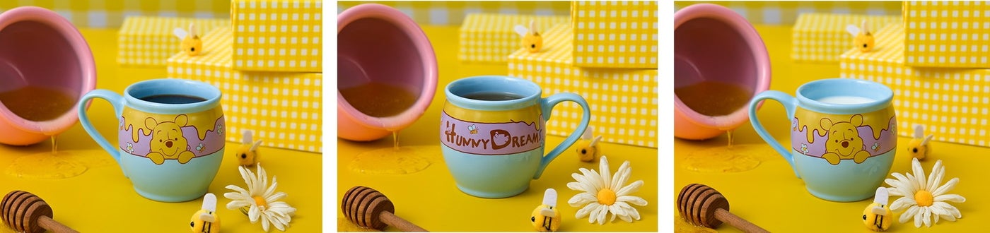 ホットコーヒー、ホットティー、ホットミルク各税込790円（C）Disney. Based on the &quot;Winnie the Pooh&quot; works by A.A. Milne and E.H. Shepard.