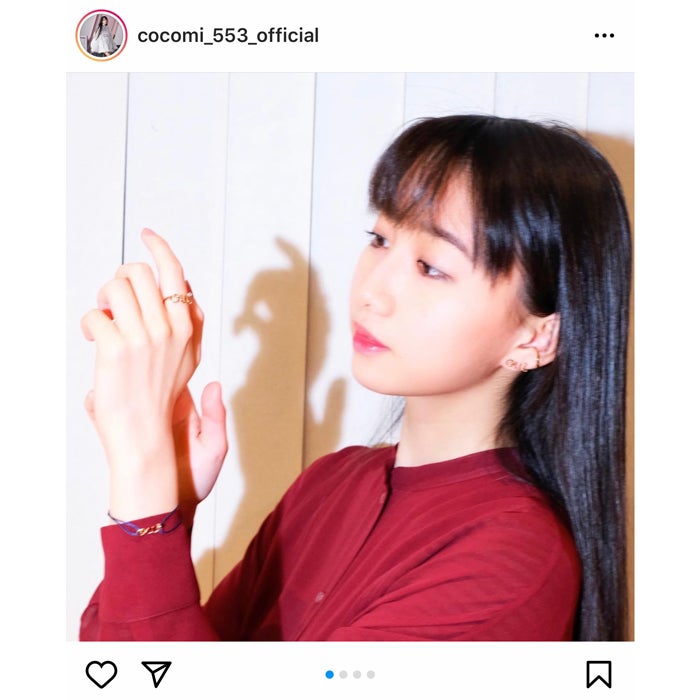 Cocomiがdiorのジュエリーで美麗な横顔を披露 好きな人とお揃いにするのも可愛いなぁ モデルプレス