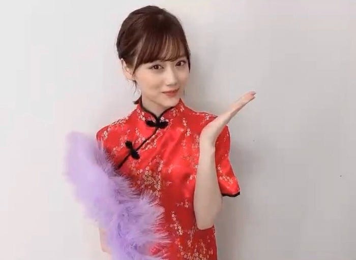 チャイナガール山下美月(提供写真)