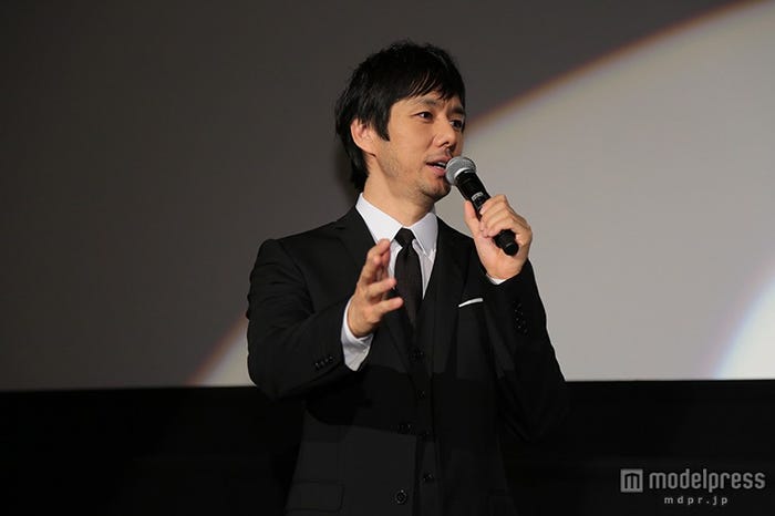 西島秀俊/名古屋での舞台あいさつ