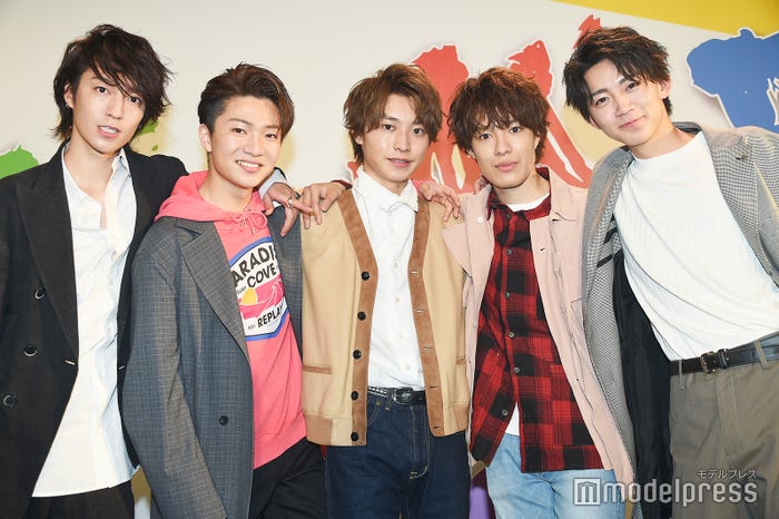 森田美勇人、諸星翔希、阿部顕嵐、真田佑馬、長妻怜央 (C)モデルプレス
