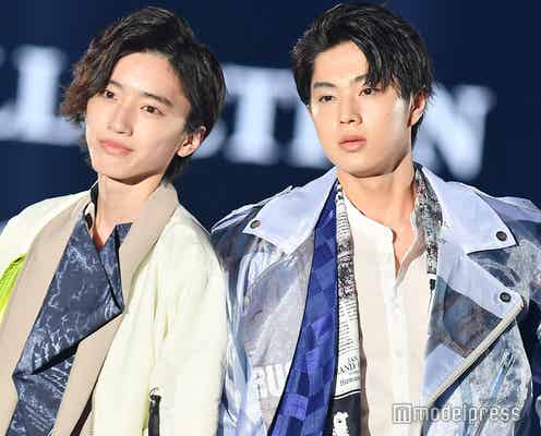 なにわ男子・道枝駿佑&美 少年・佐藤龍我、次世代ジャニーズがTGC初登場 “シンメヘア”で2ショットランウェイ<TGC2020 S/S>
