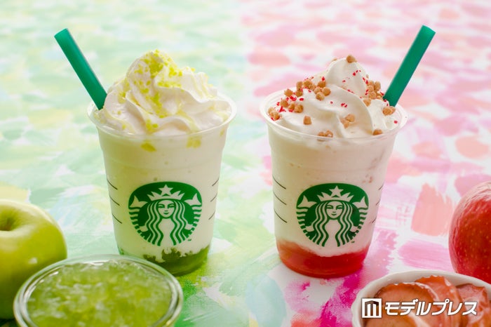 スタバ新フラペは甘酸っぱい“りんご”が主役　ふるふる×シャキシャキ食感がクセになる！＜試飲レポ＞（C）ビューティーガール