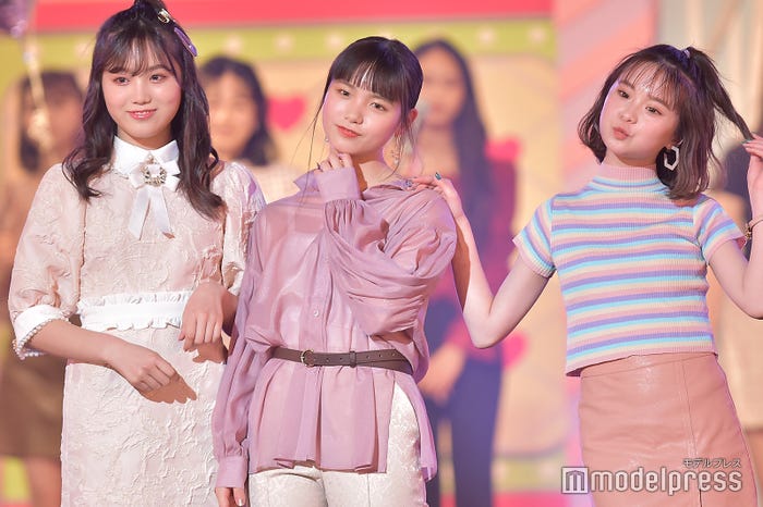佐藤楓恋(れんれん)、瓜生優菜(ゆなちゃ)、さくら(さくてぃん)(C)モデルプレス