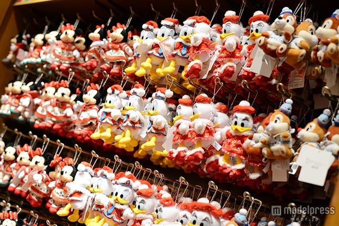 ぬいぐるみバッジがずらり