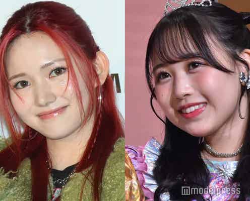 FRUITS ZIPPER松本かれん、IS:SUE・NANO(釼持菜乃)と食事&頬寄せ2ショット公開 「同学年コンビ尊い」「系統違う美女」と反響