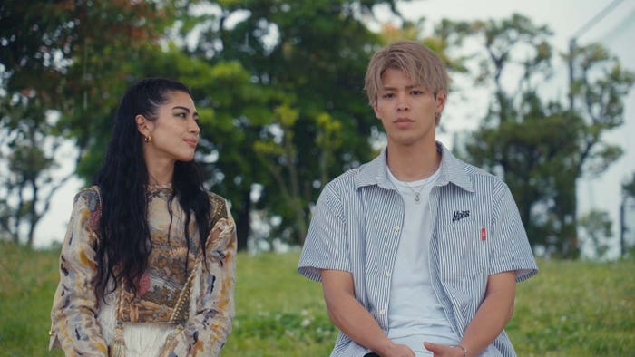 ギャビー、白鳥大珠/Netflix「オオカミちゃんには騙されない」第11話(C)Netflix