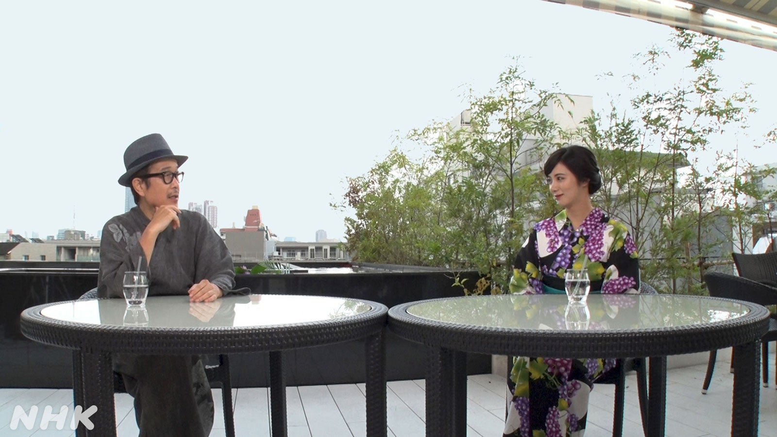 リリー・フランキー、池田エライザ（C）NHK